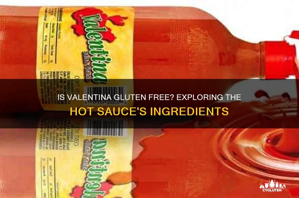 is valentina gluten free