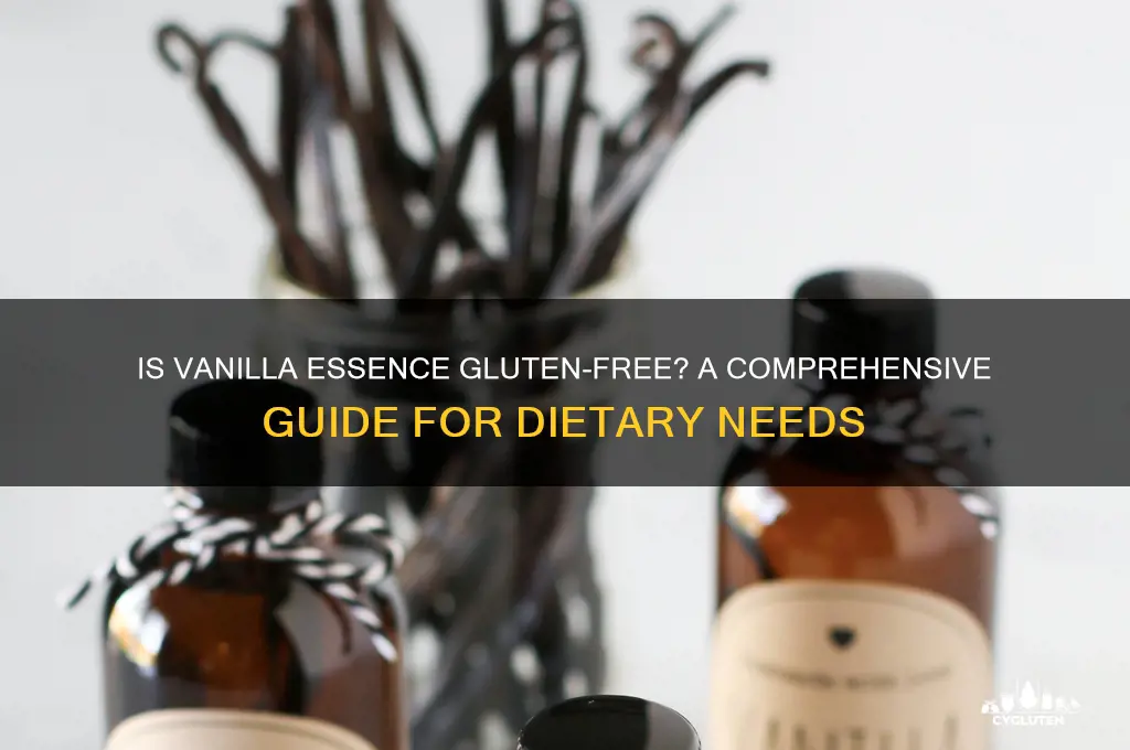 is vanilla essence gluten free