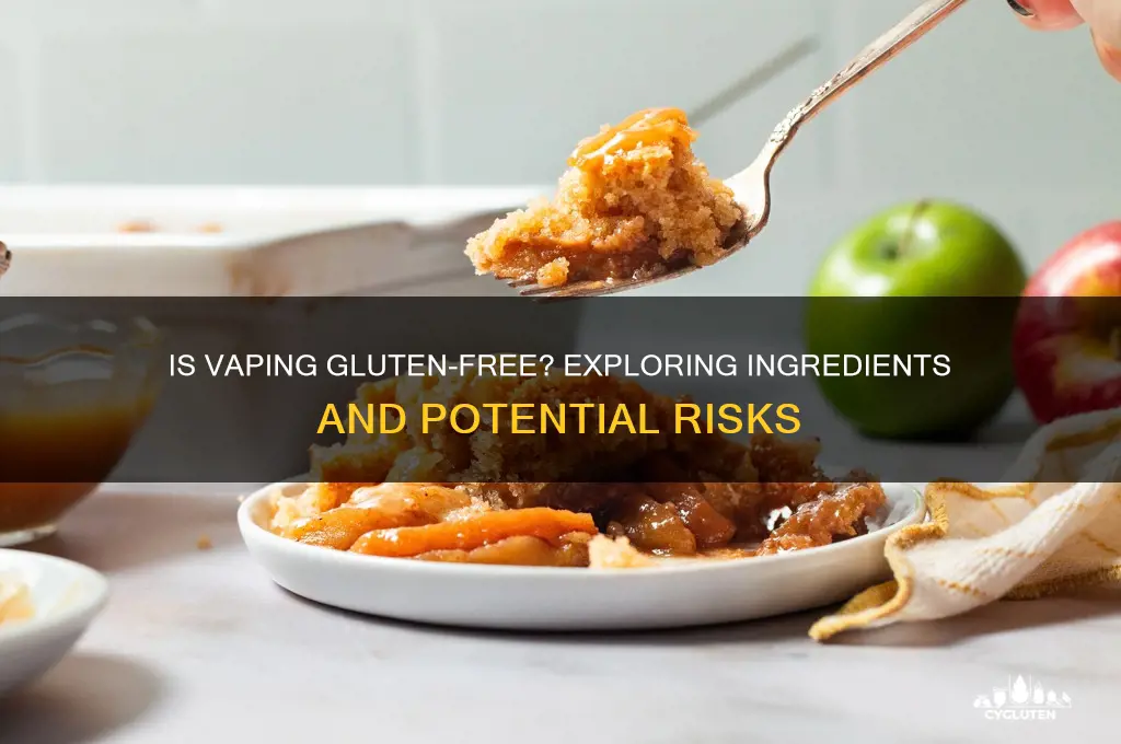 is vape gluten free