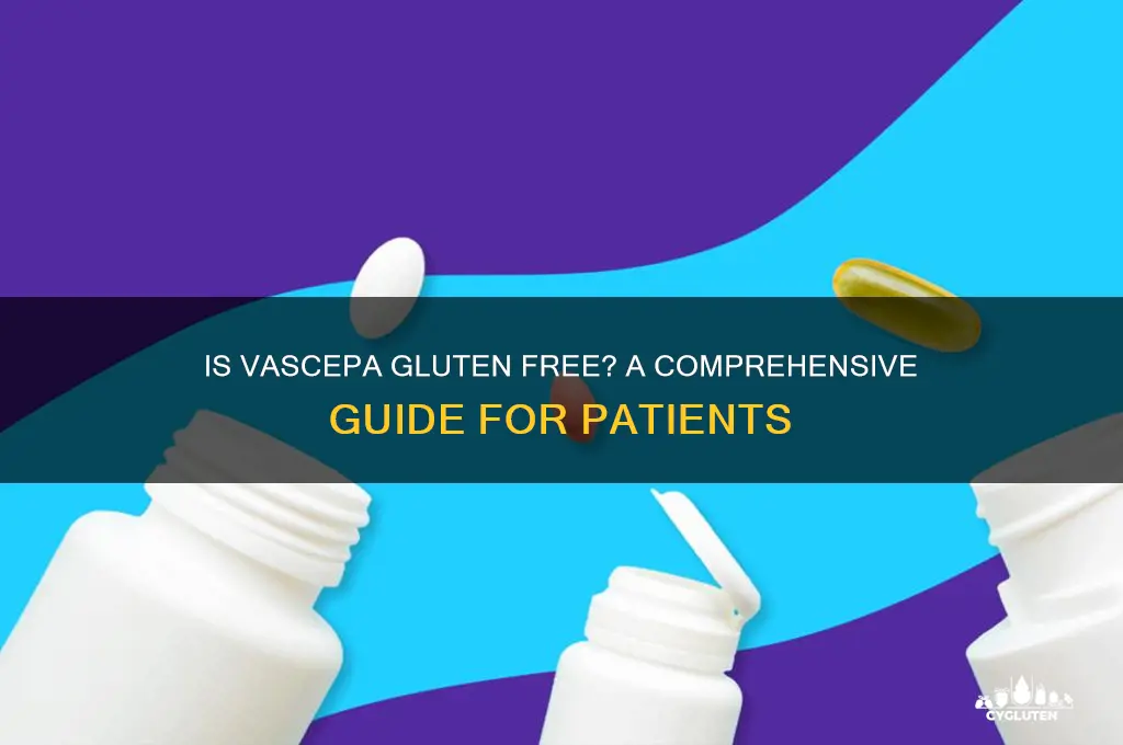 is vascepa gluten free