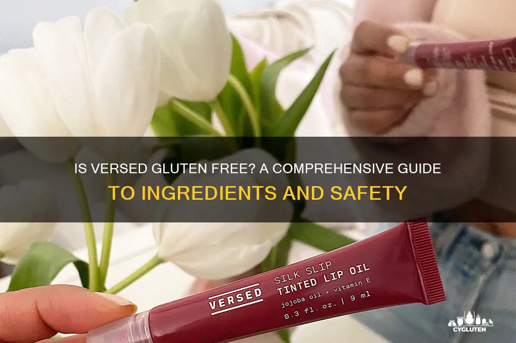 is versed gluten free