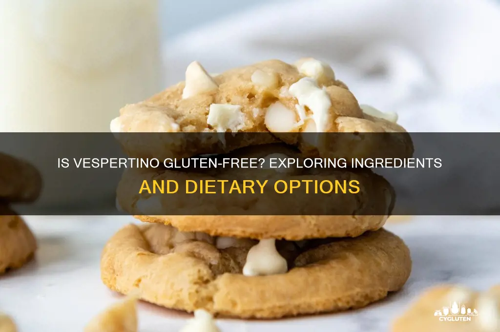 is vespertino gluten free