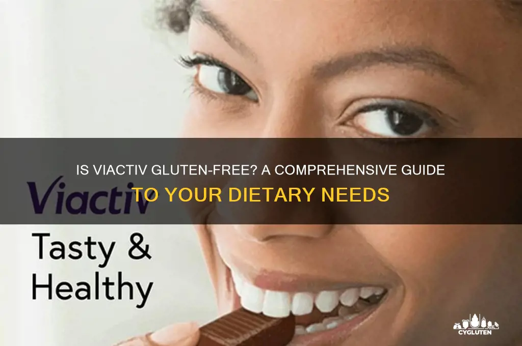 is viactiv gluten free