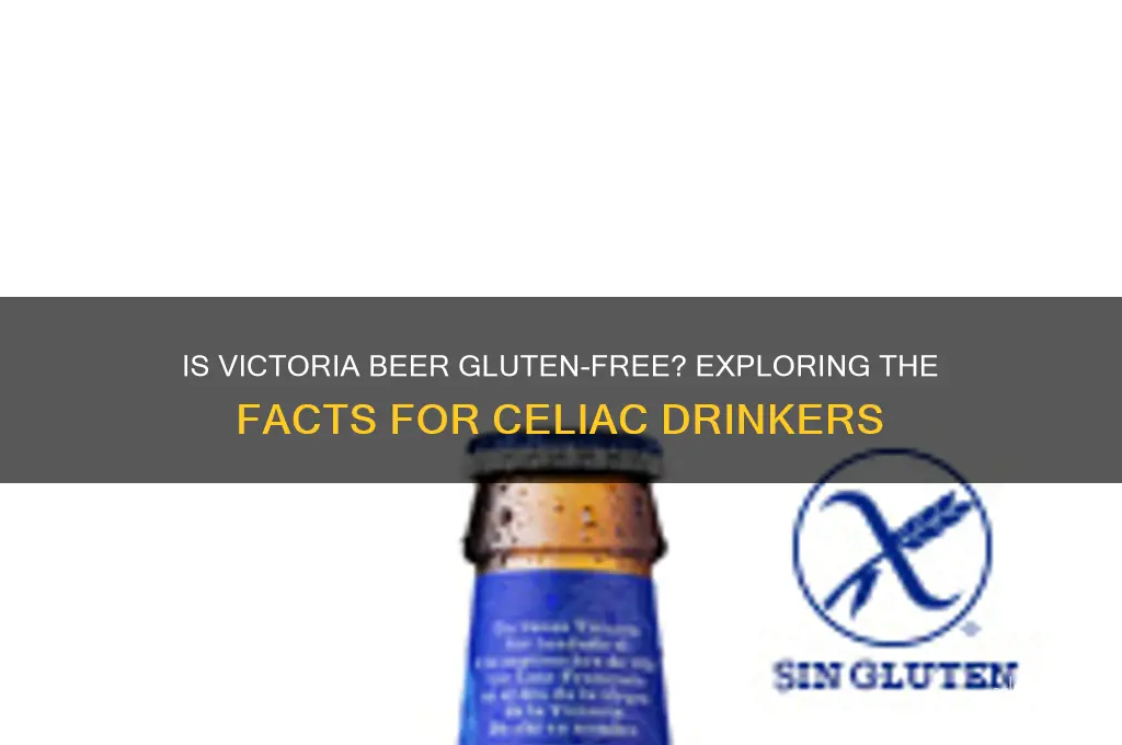 is victoria beer gluten free