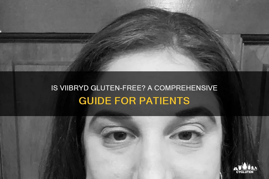 is viibryd gluten free