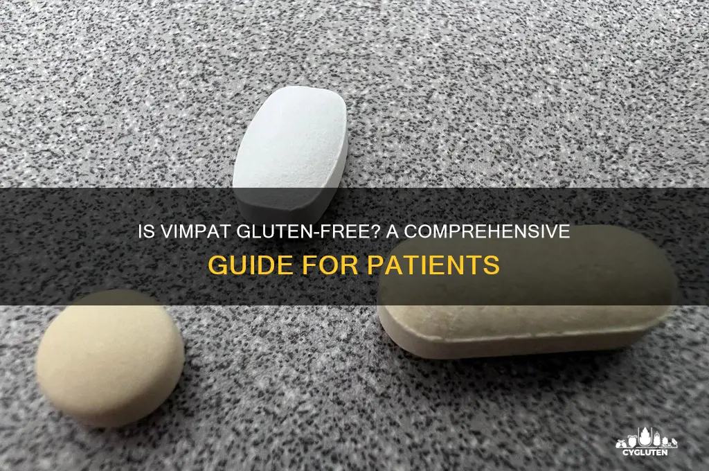 is vimpat gluten free