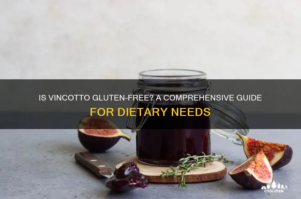 is vincotto gluten free