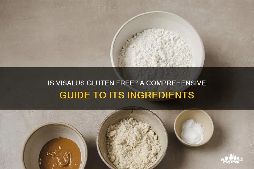 is visalus gluten free