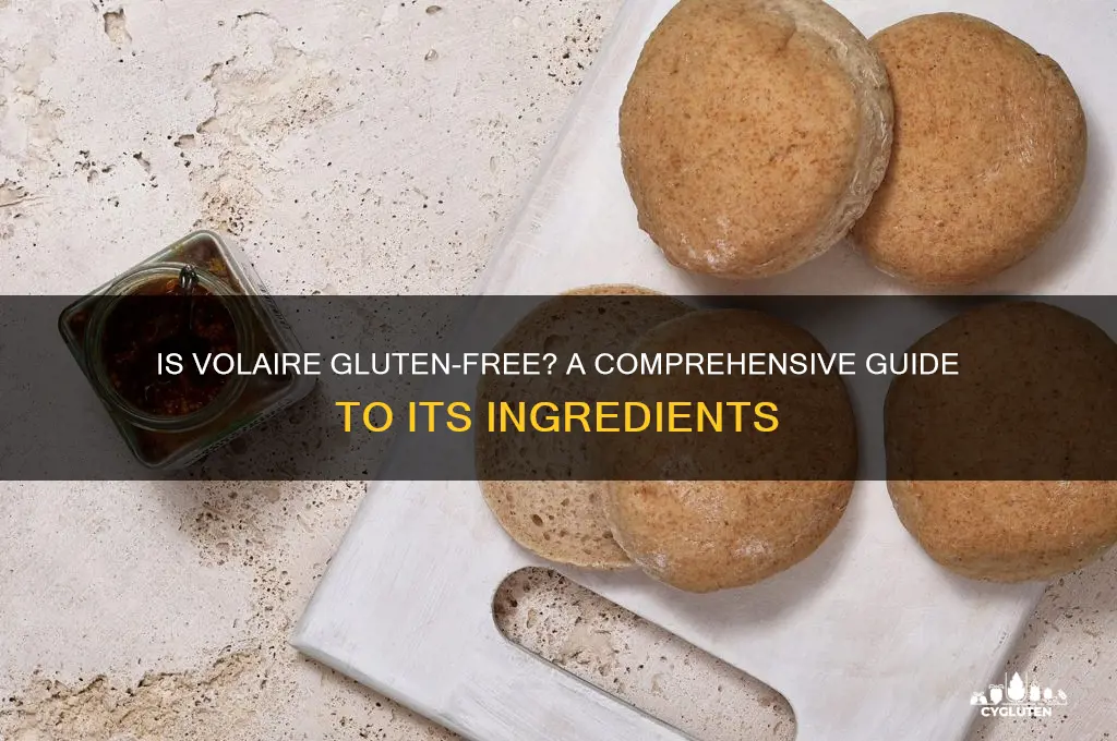is volaire gluten free