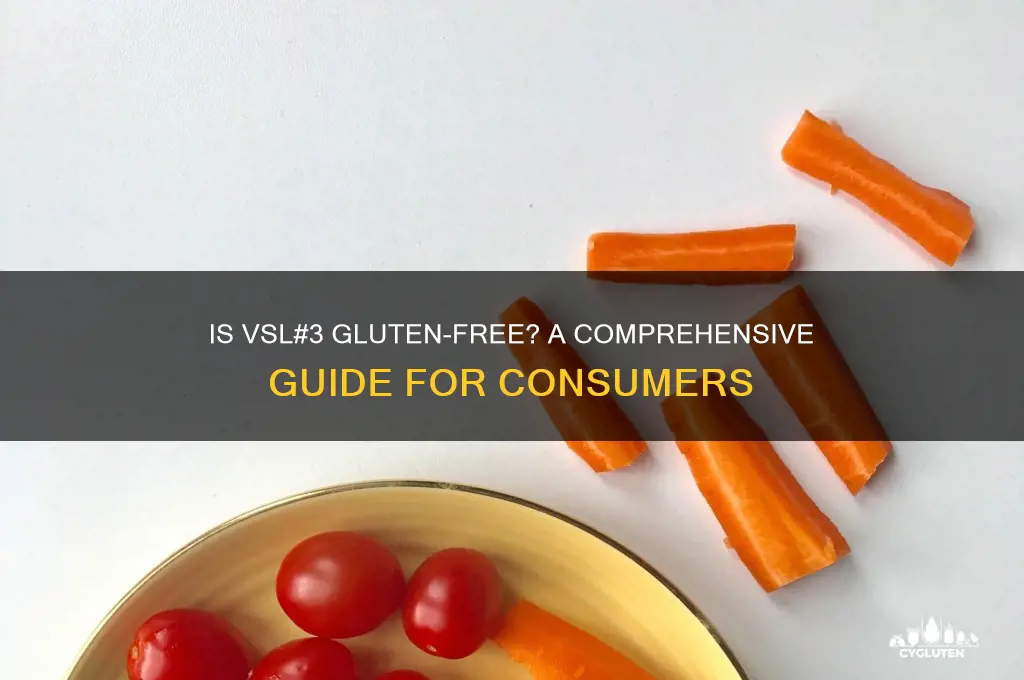 is vsl3 gluten free