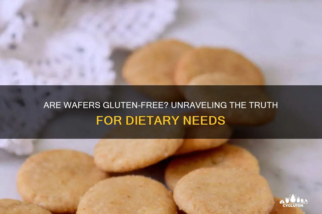 is wafer gluten free