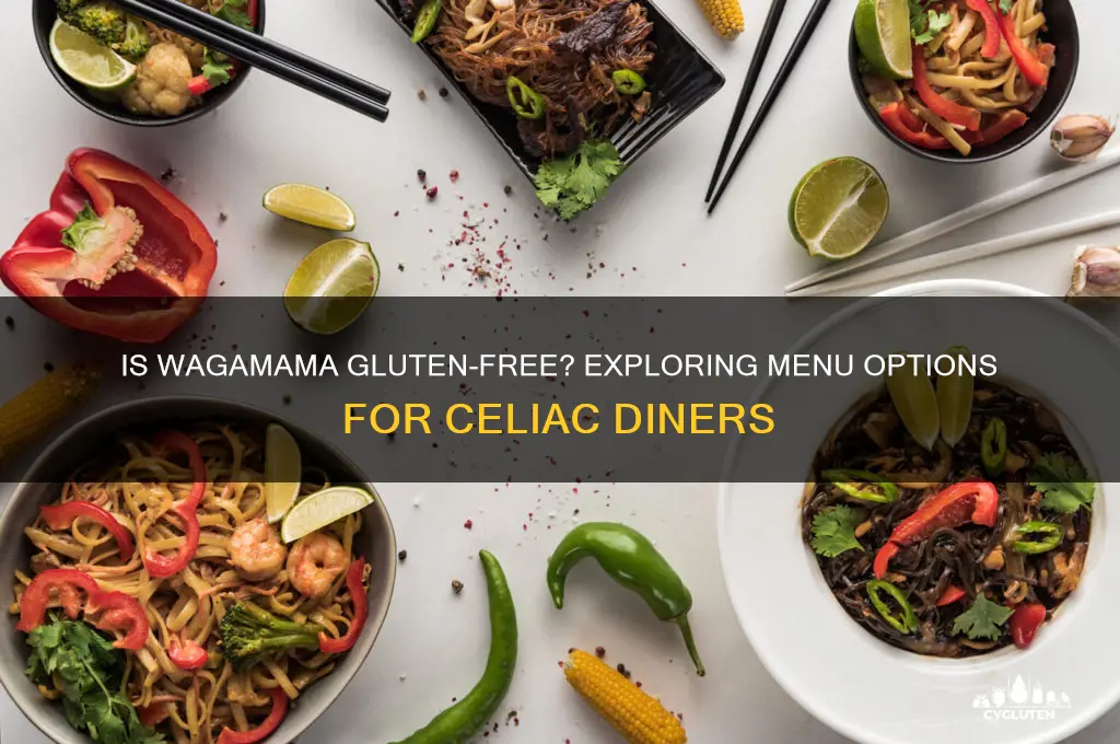 is wagamama gluten free