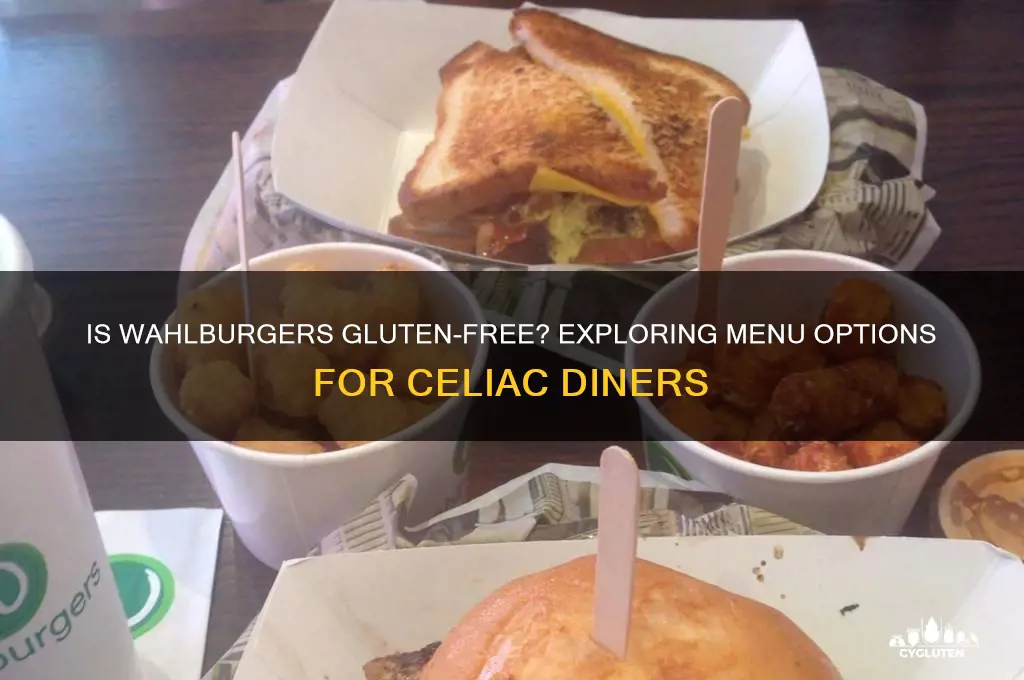 is wahlburgers gluten free