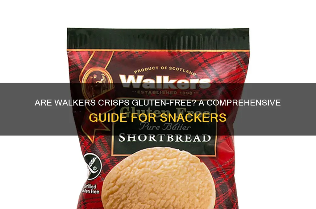 is walkers gluten free