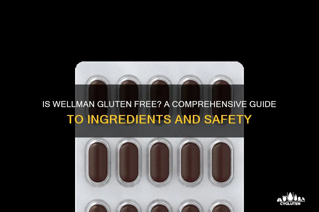 is wellman gluten free