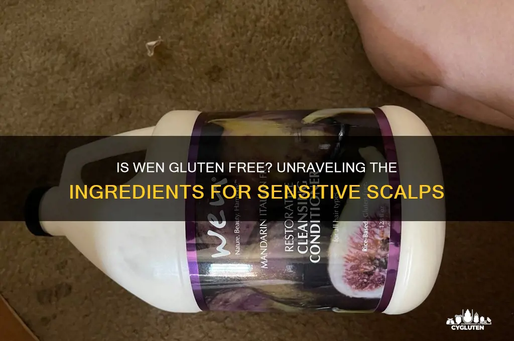 is wen gluten free