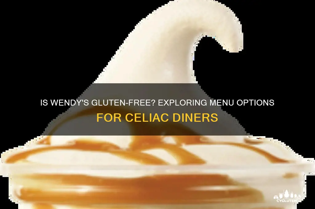is wendlys gluten free