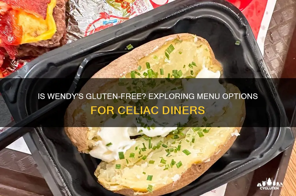 is wendys gluten free