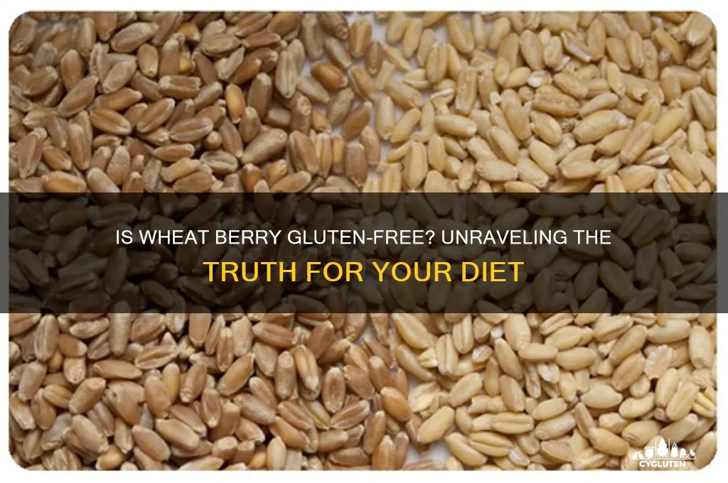 is wheat berry gluten free