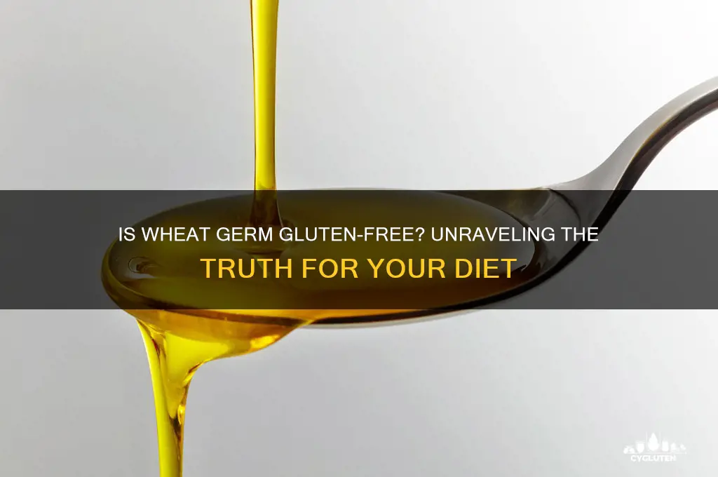 is wheat germ gluten free