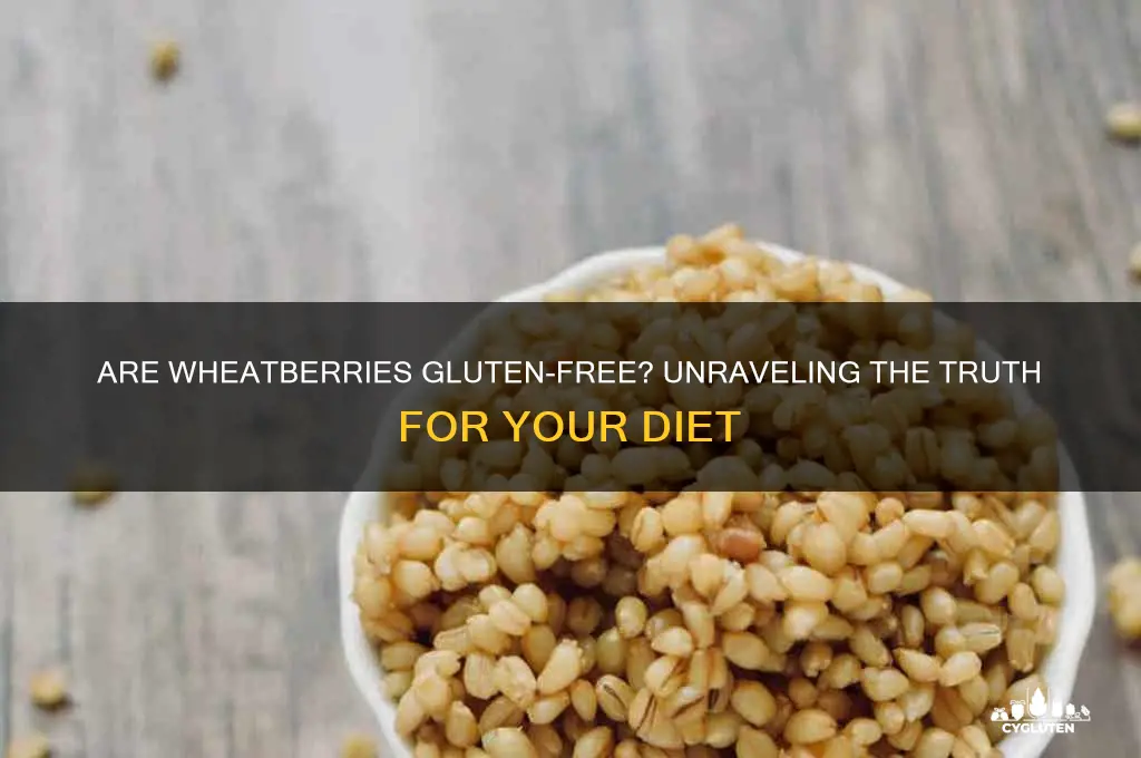 is wheatberries gluten free