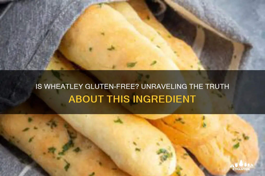 is wheatley gluten free