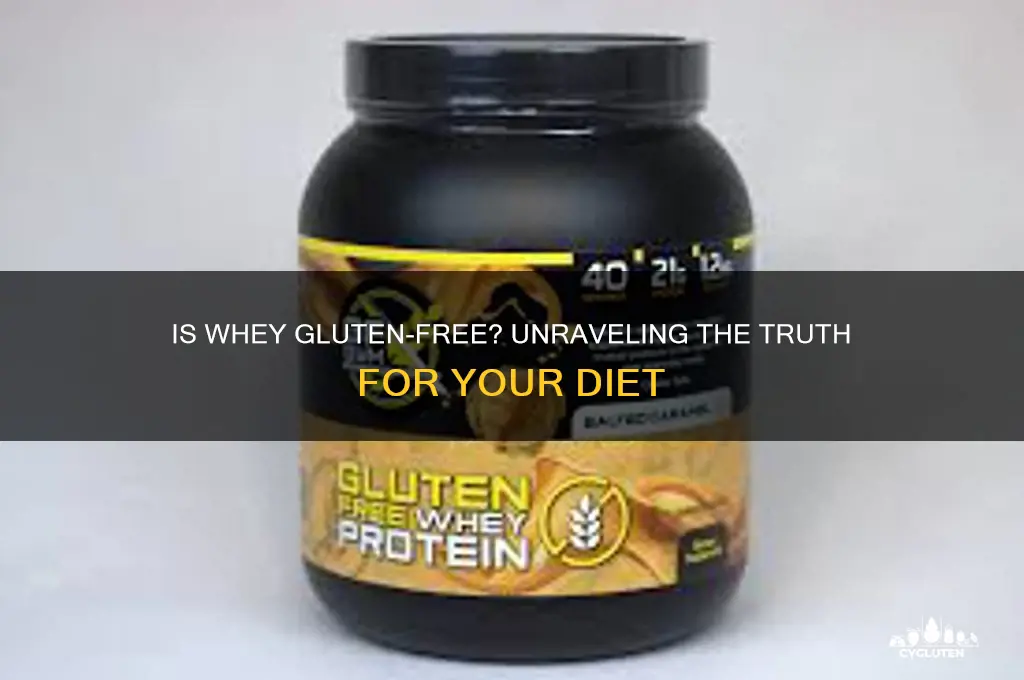 is whey gluten fre