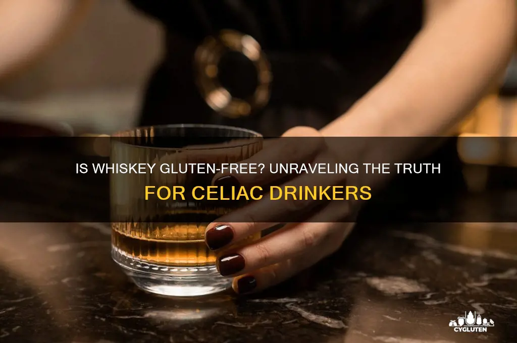 is whiskey gluten fre