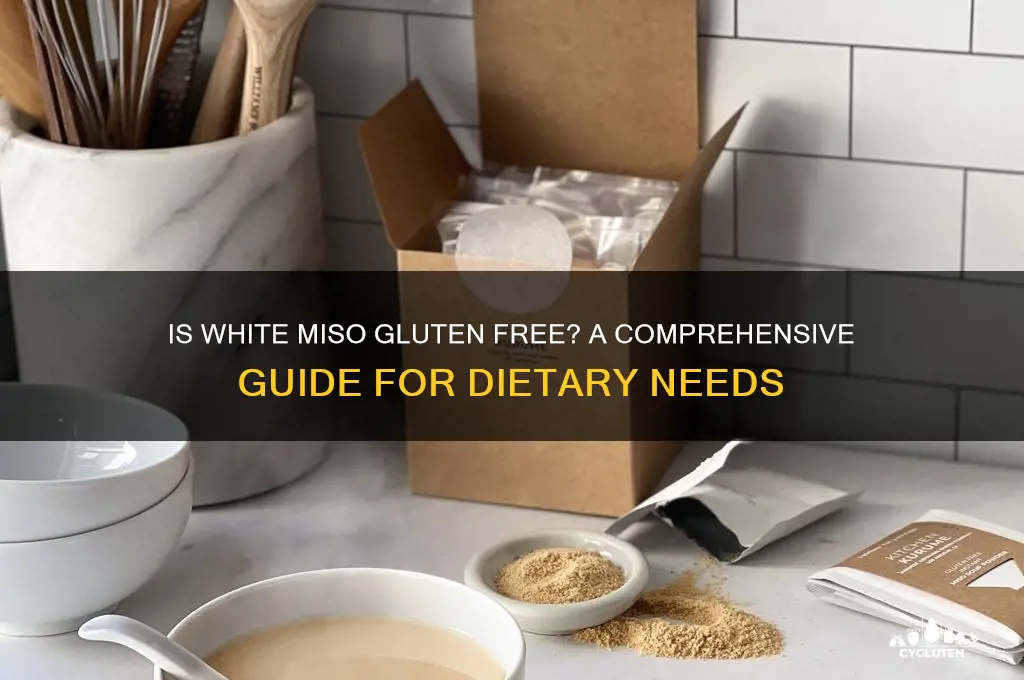 is white miso gluten free