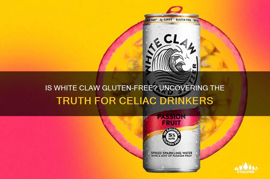 is whiteclaw gluten free