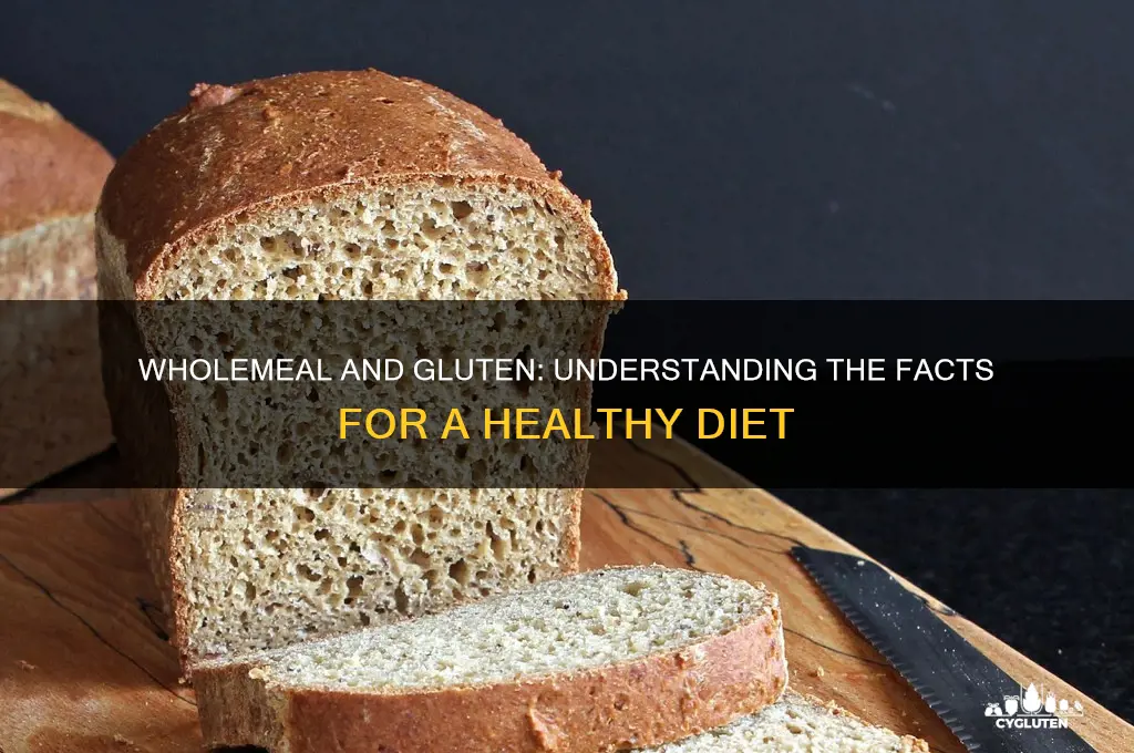 is wholemeal gluten free