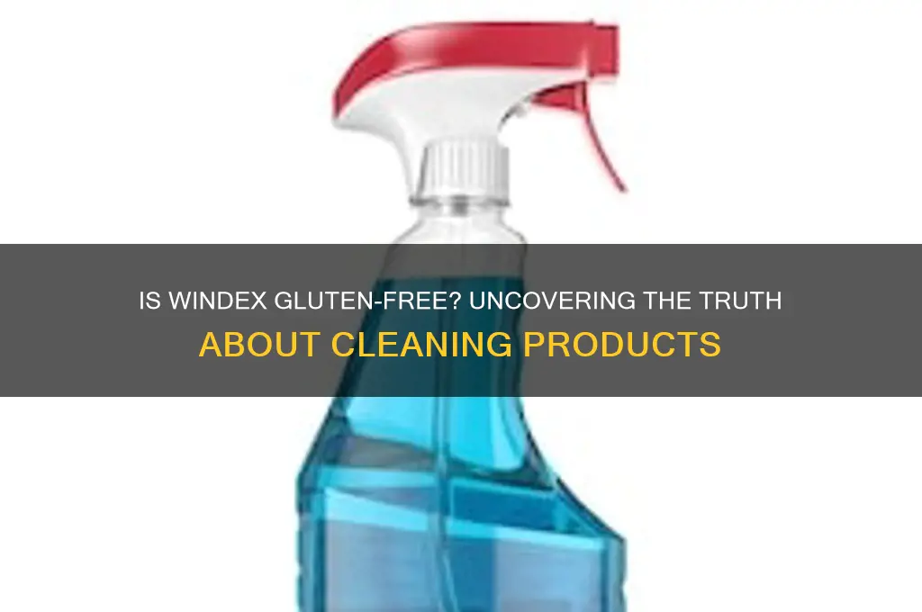 is windex gluten free