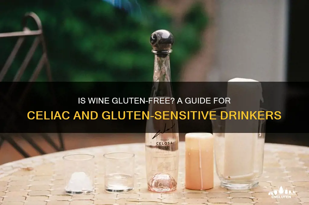 is wine glute free