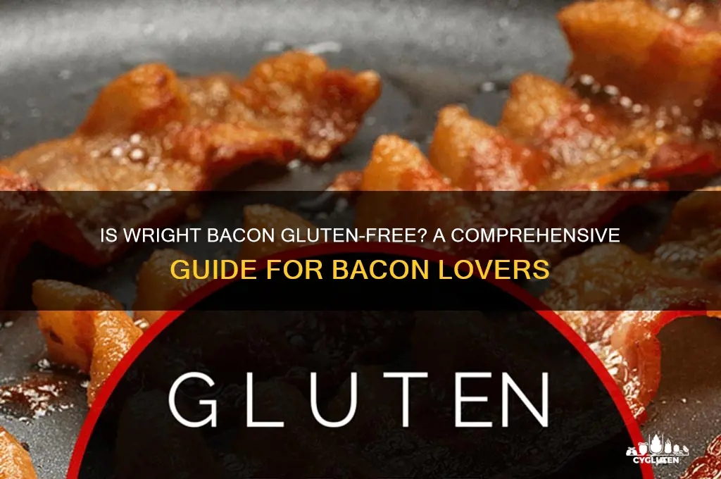 is wright bacon gluten free