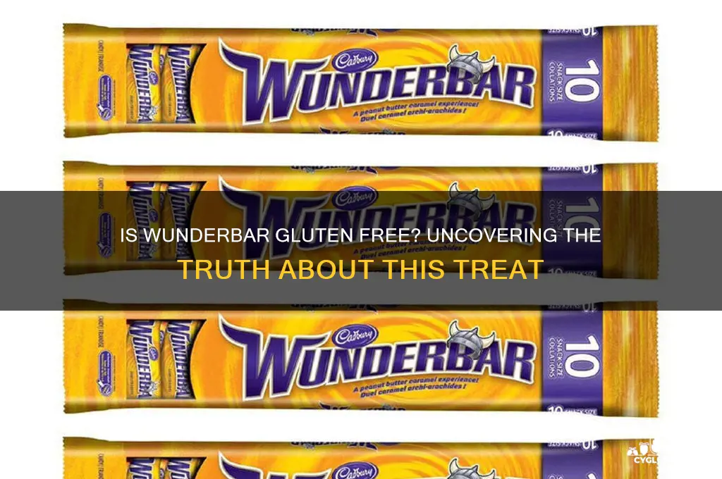 is wunderbar gluten free