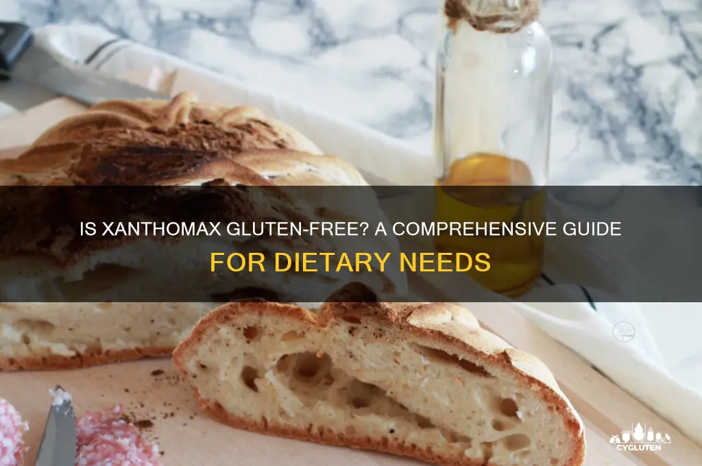 is xanthomax gluten free