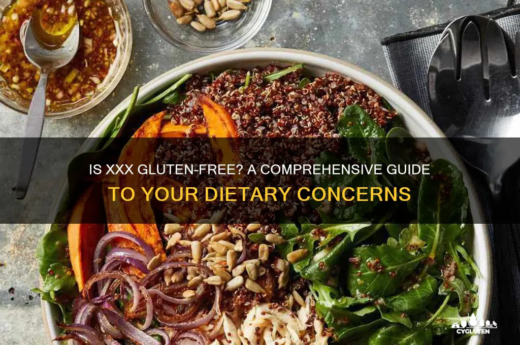 is xxx gluten free