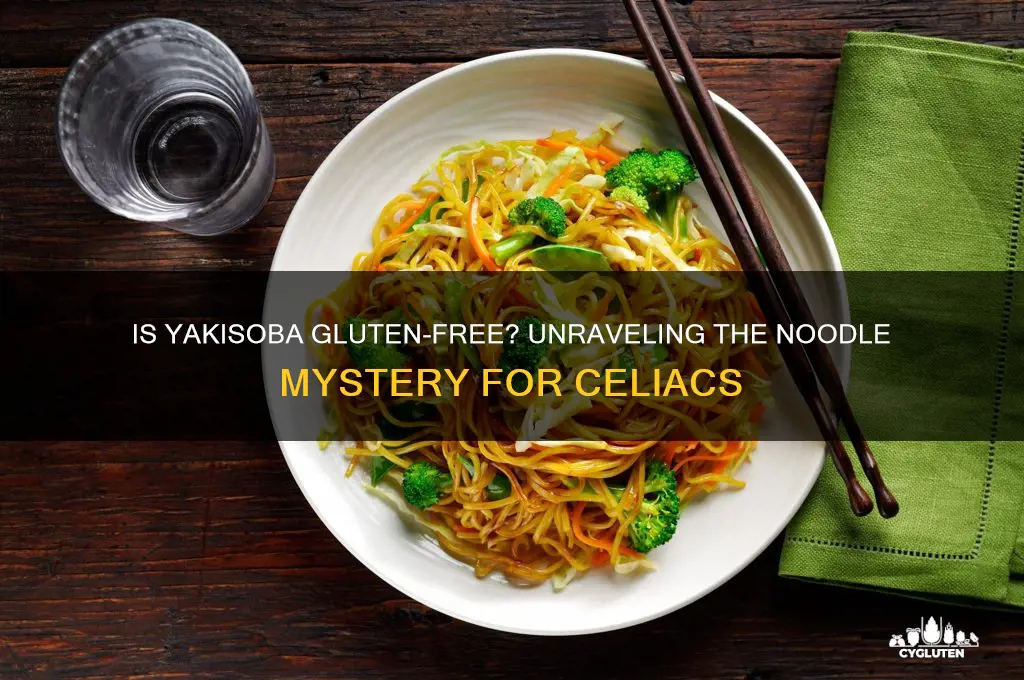 is yakisoba gluten free
