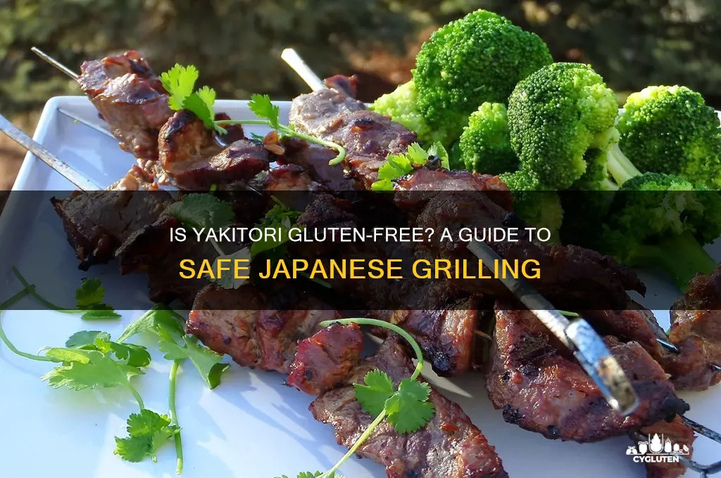 is yakitori gluten free