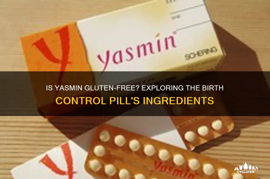 is yasmin gluten free