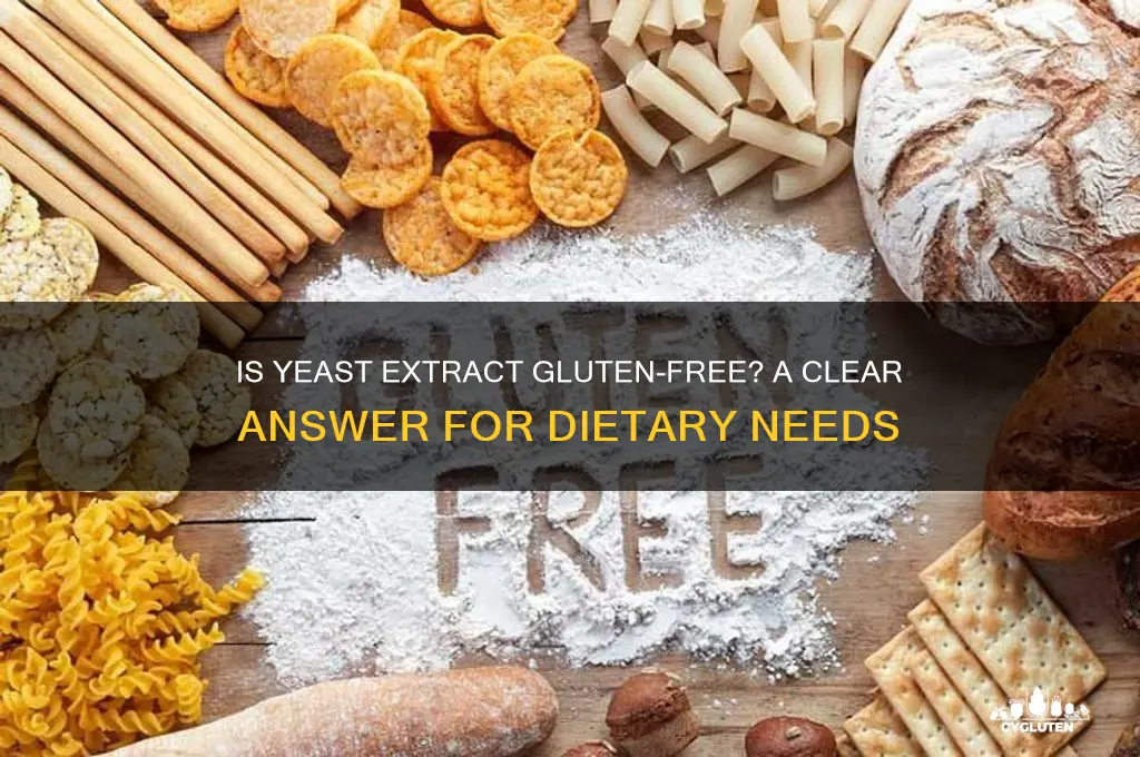 is yeast extract gluten-free