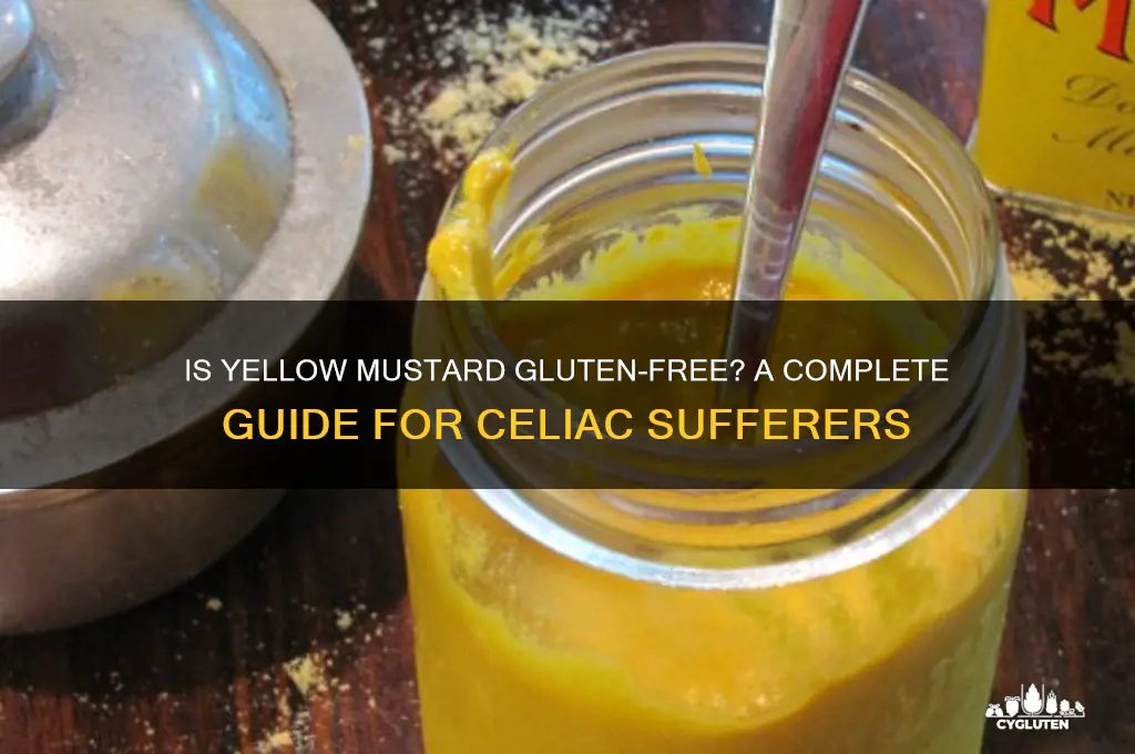 is yellow mustard gluten free