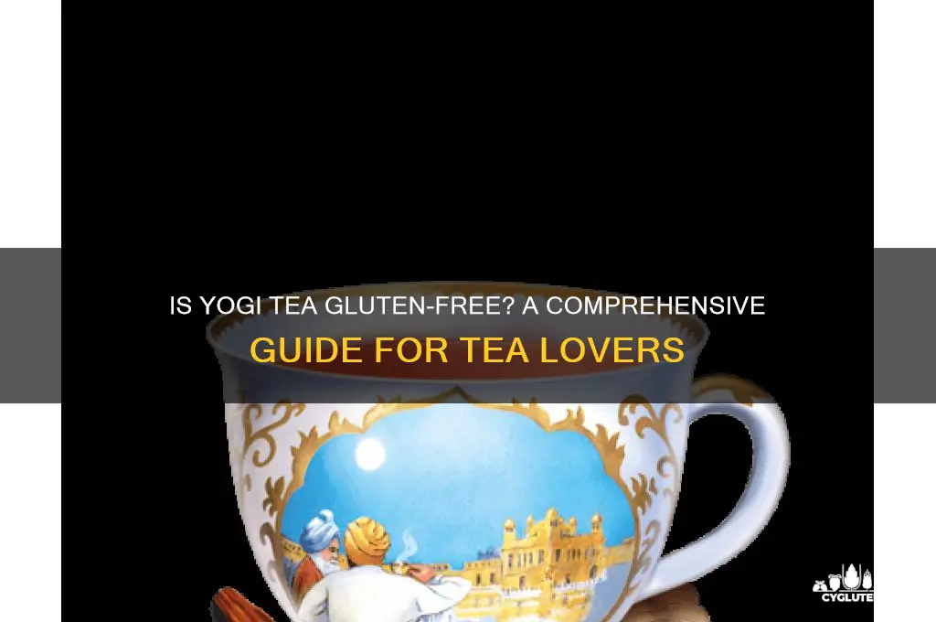 is yogi tea gluten free