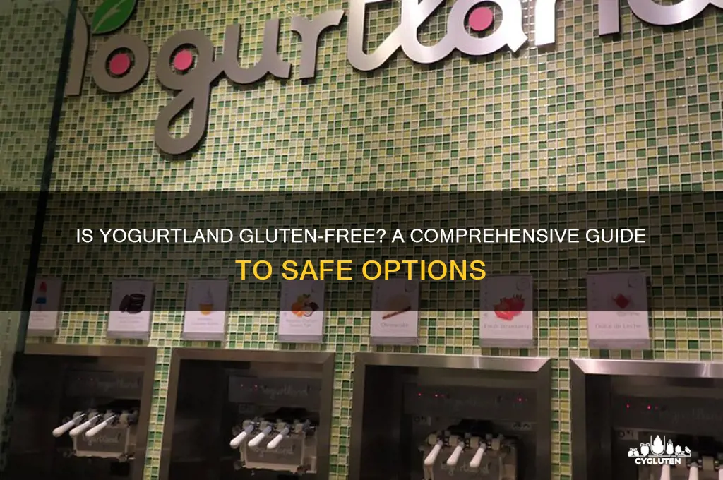 is yogurtland gluten free