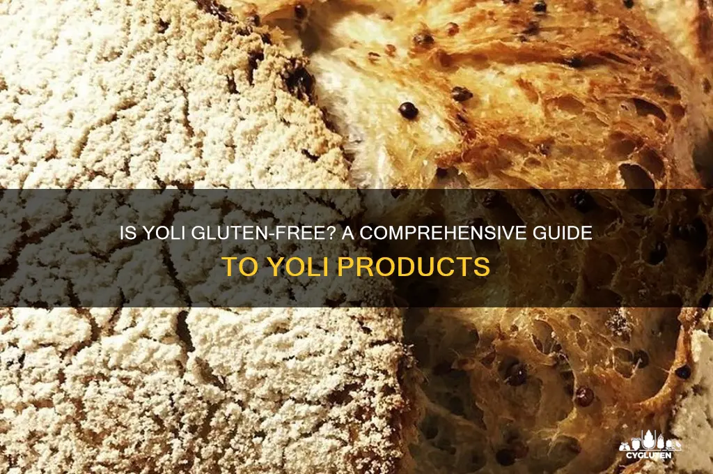 is yoli gluten free