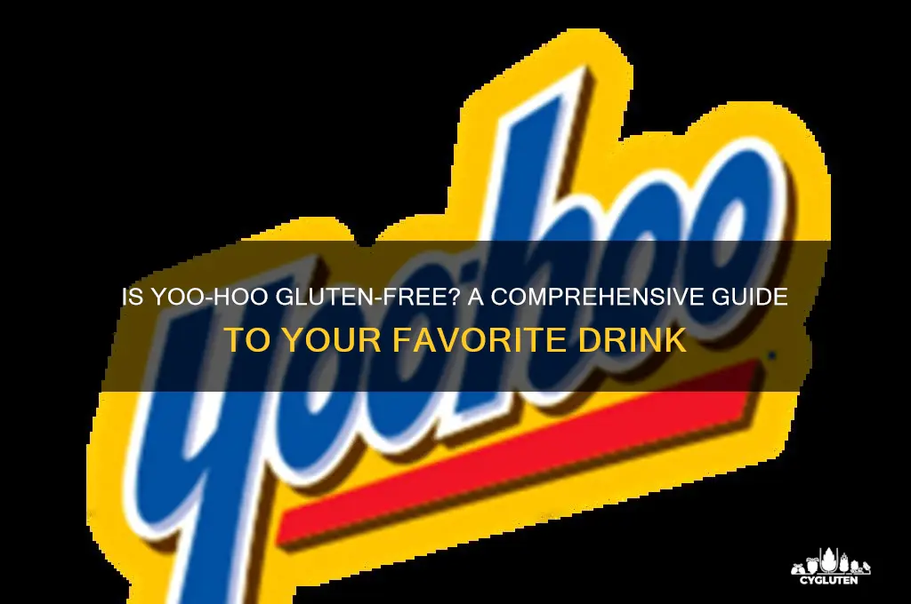 is yoohoo gluten free