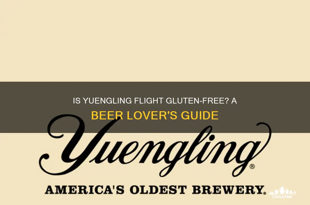 is yuengling flight gluten free