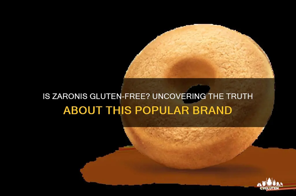 is zaronis gluten free