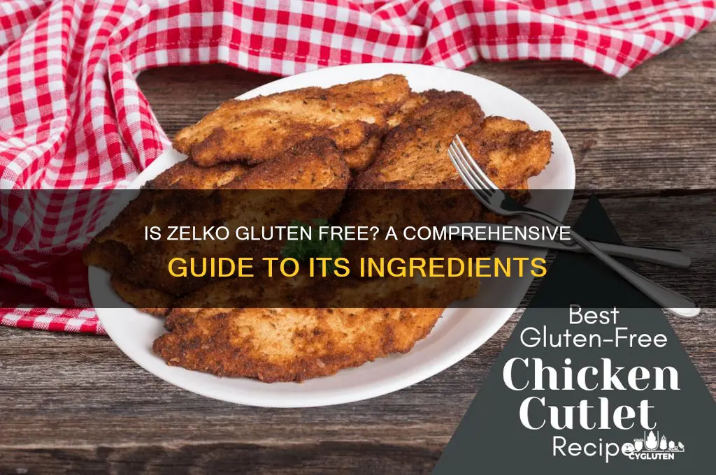 is zelko gluten free