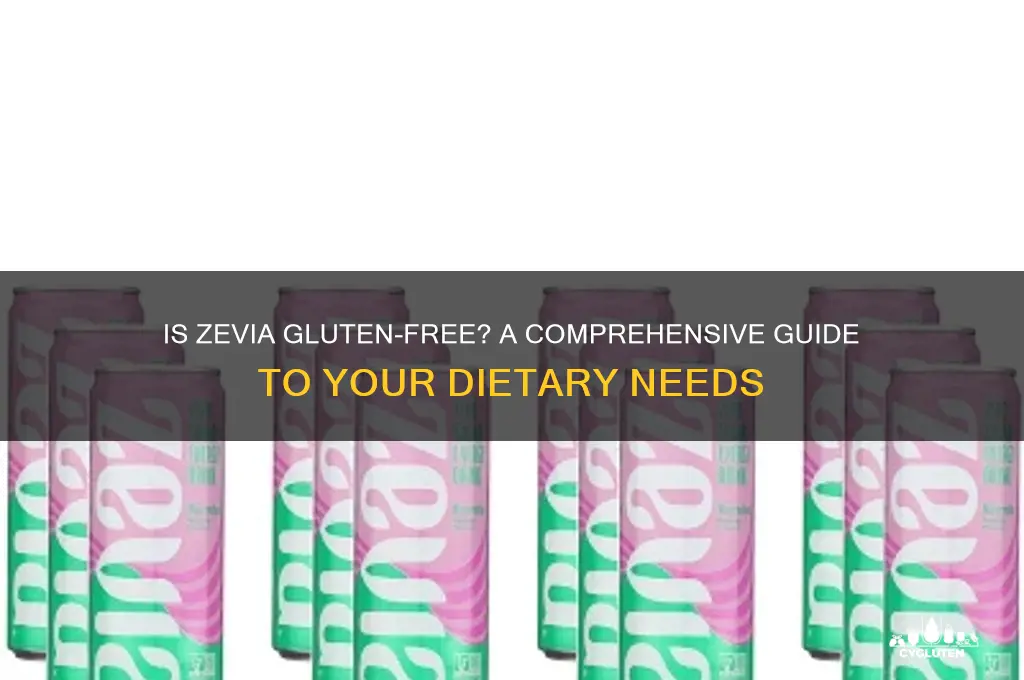 is zevia gluten free